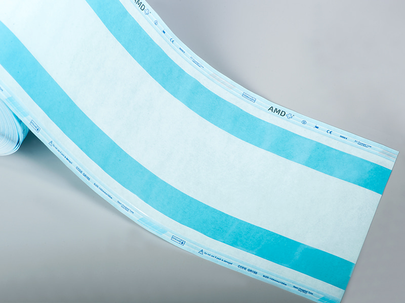 Sterylizacja sterylizacji AMD Gusseted Reel