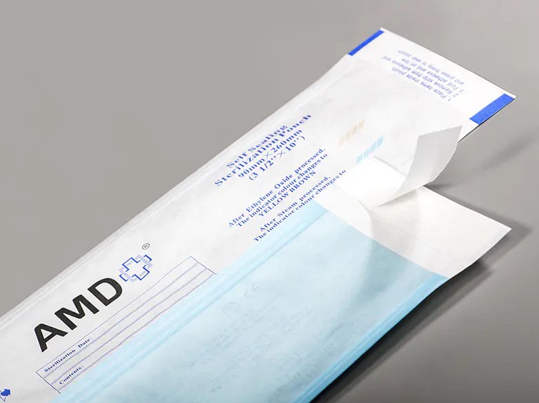 Jak używać samozamykającej torebki do sterylizacji Hopeway AMD